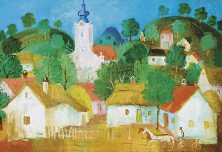 Pekáry István:Dimbes-dombos falu