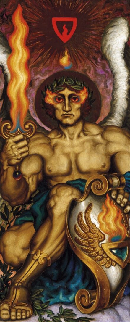 Nicolas Kalmakoff:Lángkard, 1927