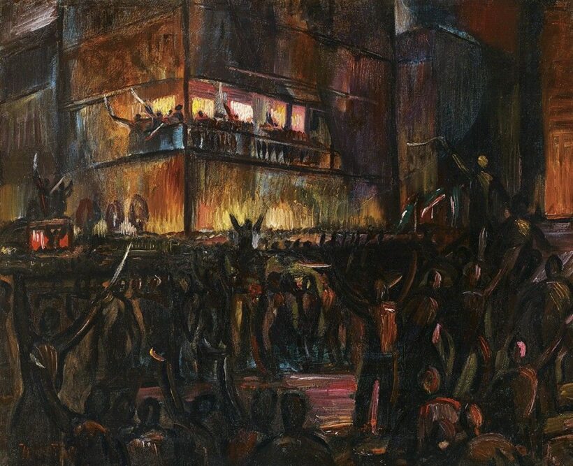Kmetty János:Forradalom (A magyar történelem), 1915 körül