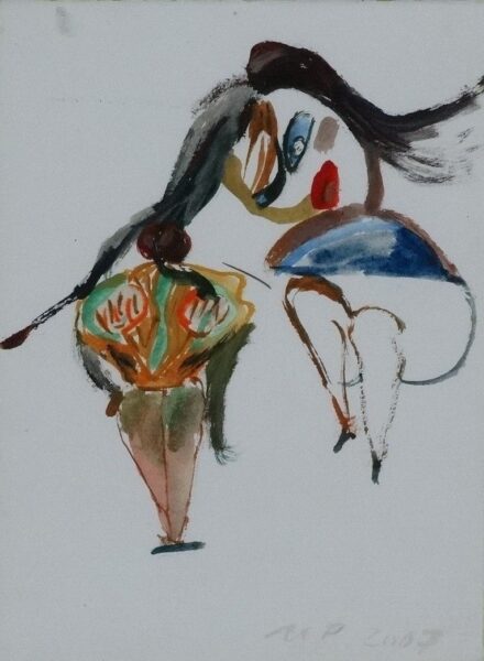 Ujházi Péter (1940): Udvarlás, 2007