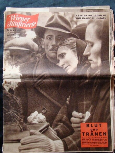 50-943 "Wiener Illuftrierte" c. lap 1956. november 3.