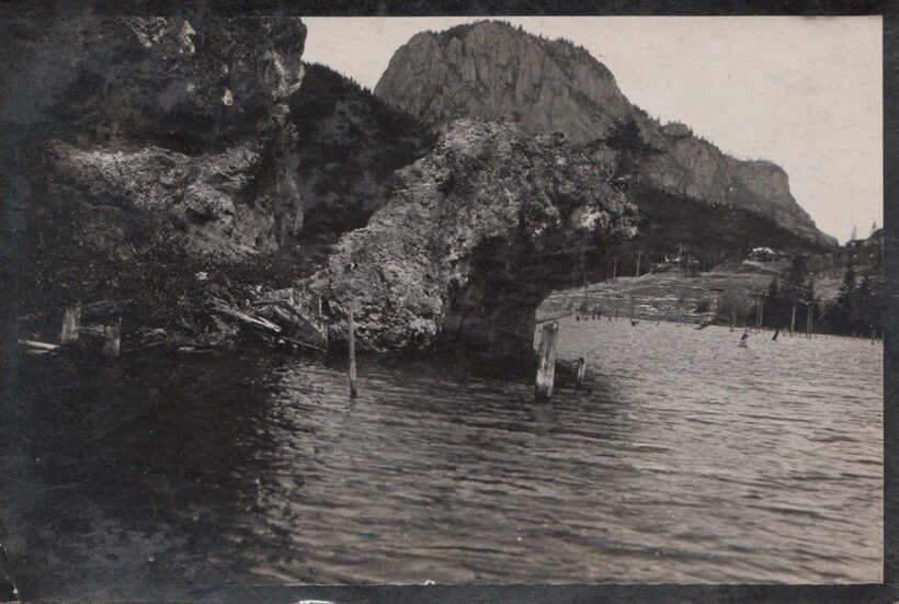 51-1176 Erdély, Gyilkos-tó fotólap 13x9cm