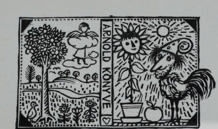 Gross Arnold (1929 - 2015): Ex libris - 12 metszet című mappából, 1962