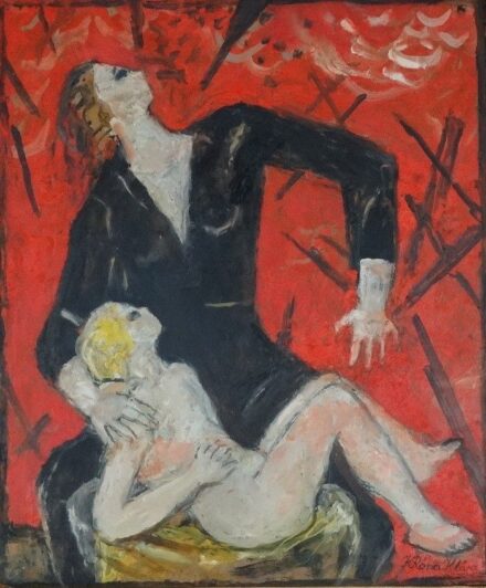 Kliené Róna Klára (1901-1987): Színpadi jelenet