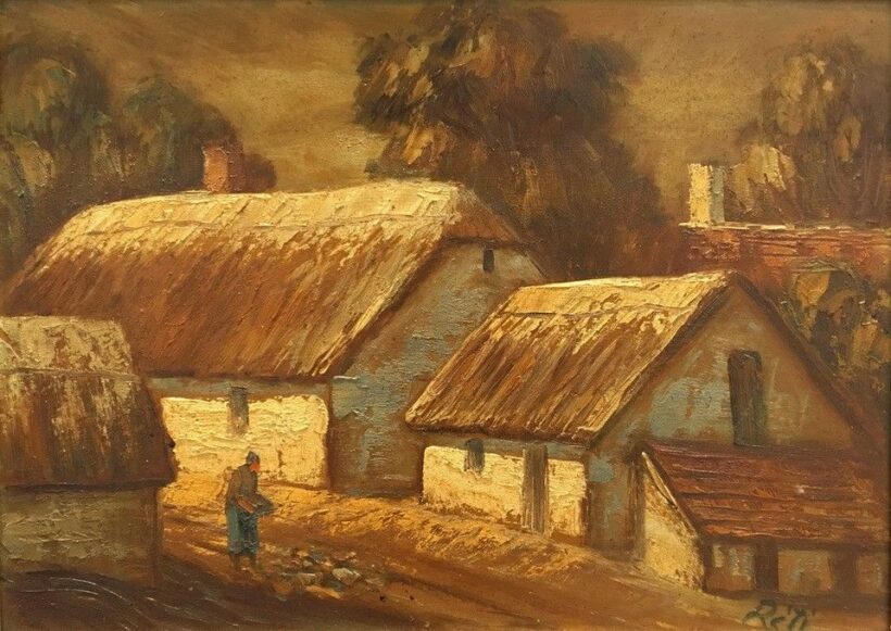 Réti Mátyás (1922-2002): Nádtetők