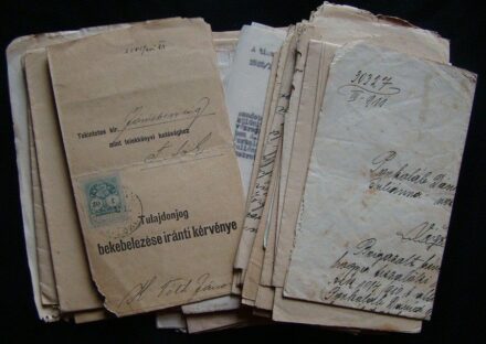 52-924 cca 1911-1941 Nagy vegyes okmány tétel ( Kérvények, adásvételi szerződés, stb.)