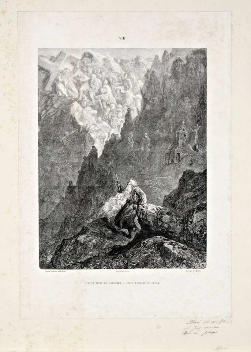 Octave Edouard Jean Jahyer (1826-?) - Kálvária