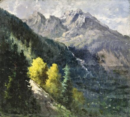 Neogrády Antal (Galsa, 1861 - Alag, 1942) - Hegyvidék