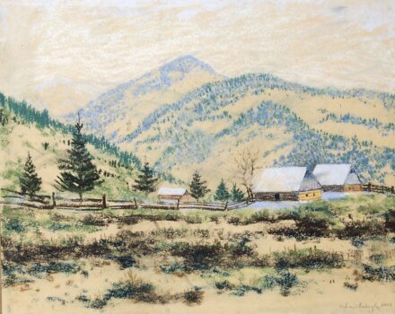 Hatvani Perlusz Gyula (Hatvan, 1896 - Hidegség, 1944) - Hófödte házak, 1941