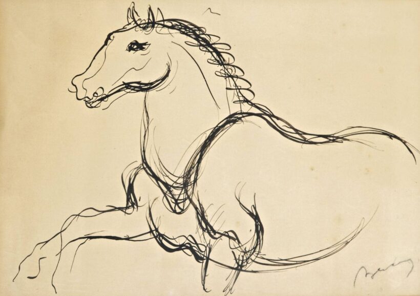 Berény Róbert (Budapest, 1887-1953) - Ló
