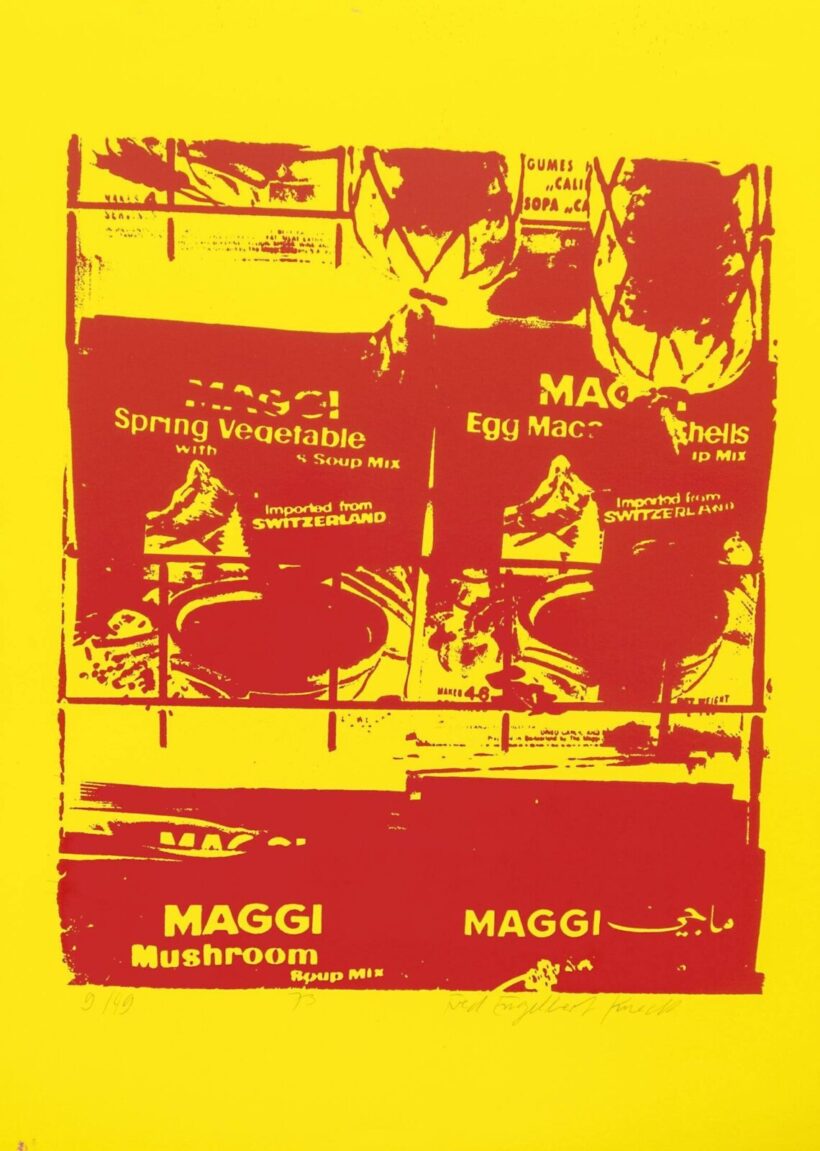 Fred Engelbert Knecht (Dübendorf, 1934 - Thalwil, 2010) - Maggi reklám, 1973