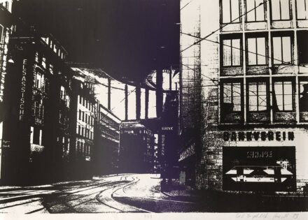 Fred Engelbert Knecht (Dübendorf, 1934 - Thalwil, 2010) - Utca, 1973
