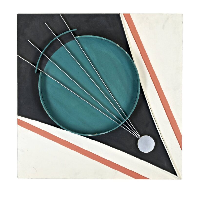 Italo Primi (Rapallo, 1903 - 1983) - Sugaras kompozíció, 1968