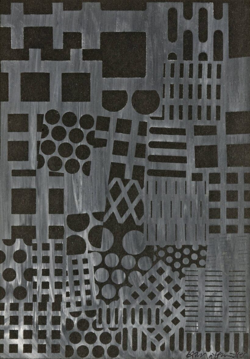 Hansjörg Mattmüller (Lucerne, 1923 - Zürich, 2006) - Kompozíció