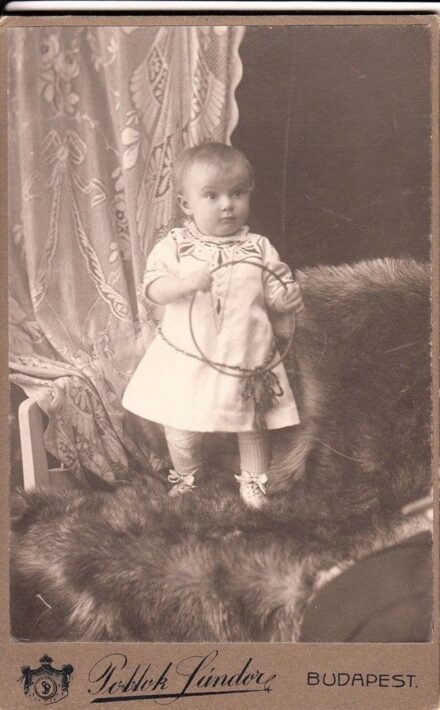 53-968 "Tóth Laci 1914" felírással, Pottok Sándor fényképész műhelyéből Budapest