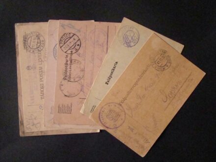 53-606 6 db tábori postai levelezőlap