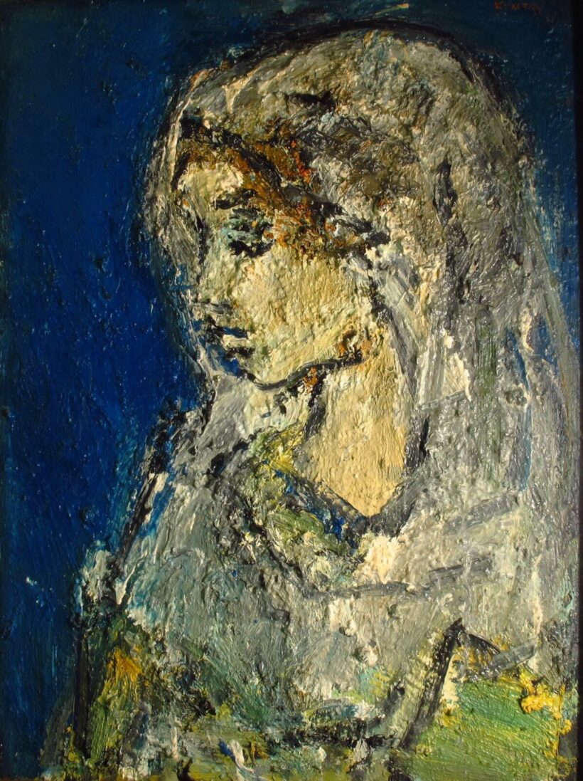 KONFÁR GYULA ( 1933- 2008 ) Fátyolos leány