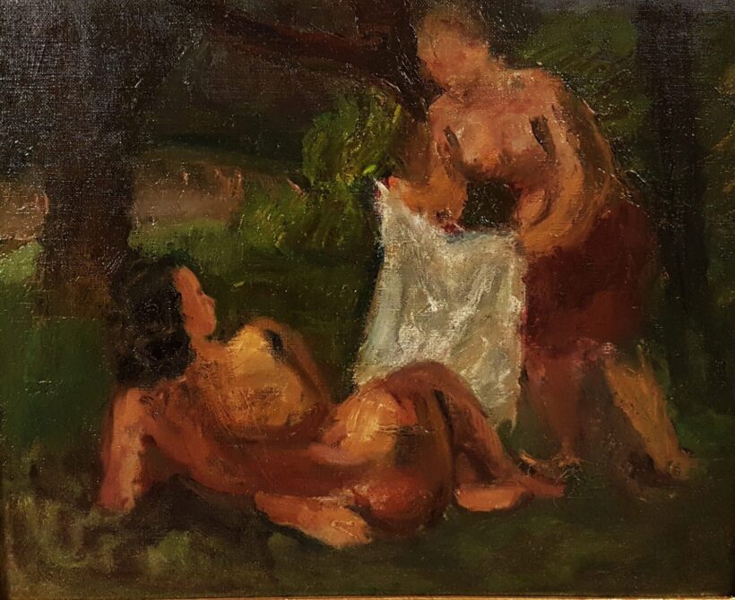 BERÉNY RÓBERT ( 1887- 1953 ) Fürdés után