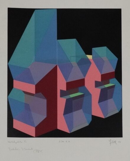 Joláthy Attila (1927 - 1998): Kristálypalota II., 1993