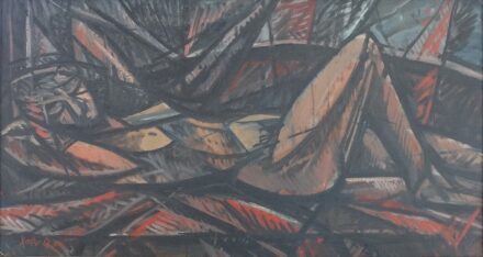Xantus Gyula (1919-1993): Fekvő akt