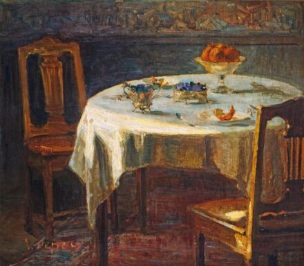 Defize, Alfred (1873-1944): Asztali csendélet