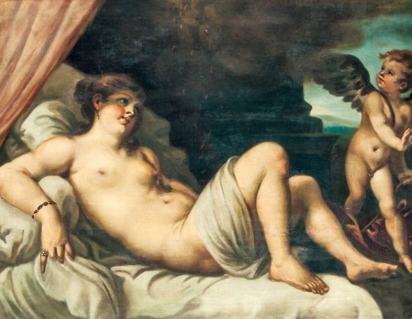 Tiziano, Vecellio után, 19. sz.: Danae