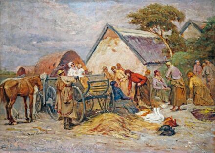 Deák - Ébner Lajos (1850-1934): Piaci jelenet