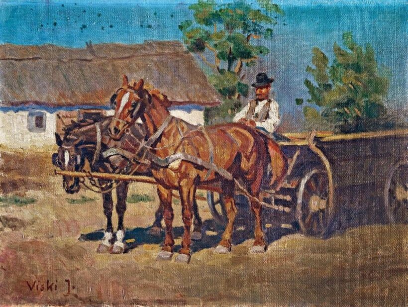 Viski János (1891-1987): Lovasfogat