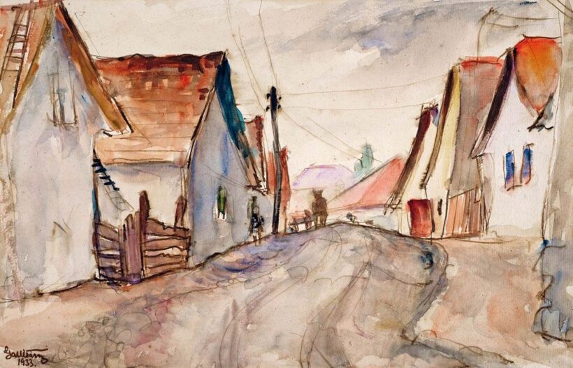 Gallé Tibor (1896-1944): Tabán, 1933