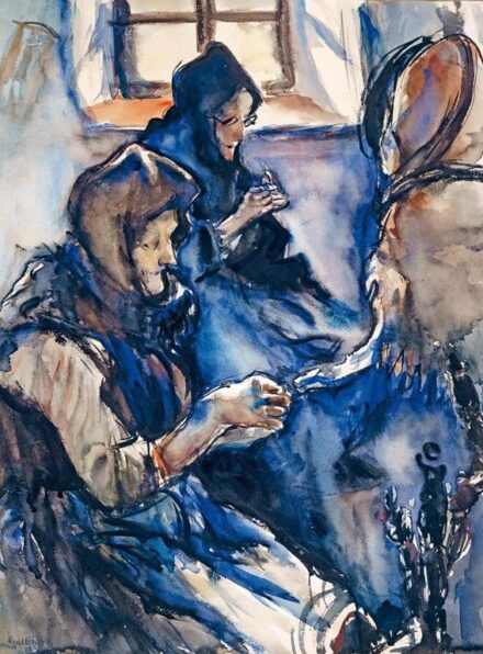 Gallé Tibor (1896-1944): Fonóban, 1931