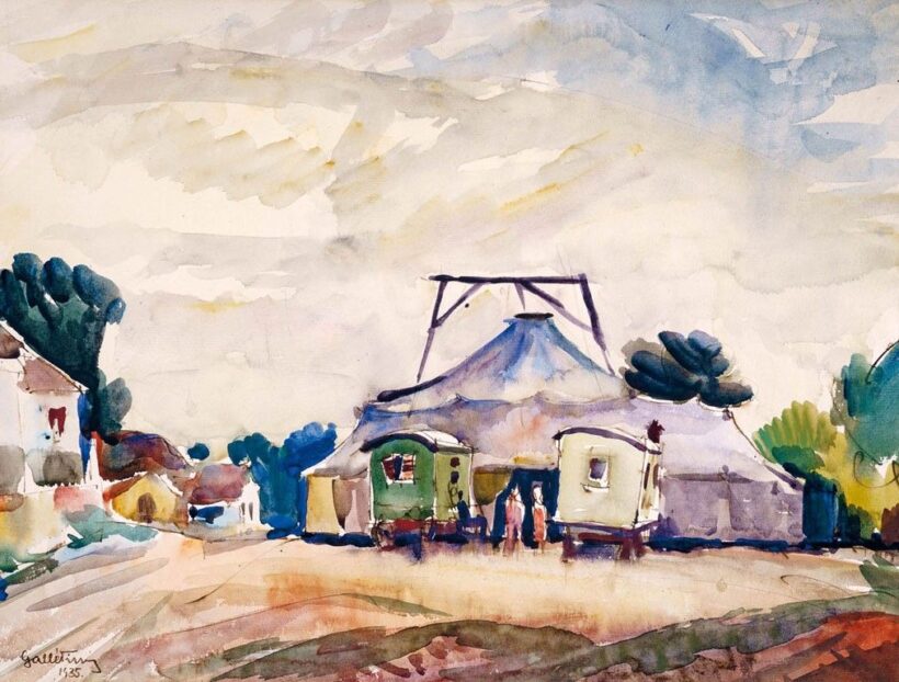 Gallé Tibor (1896-1944): Cirkusz, 1935