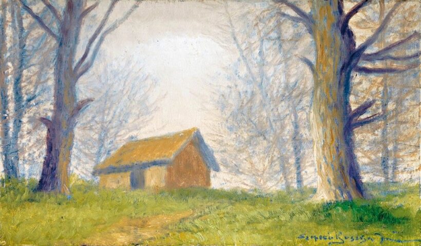 Szepesi Kuszka Jenő (1885-1948): Erdei házikó
