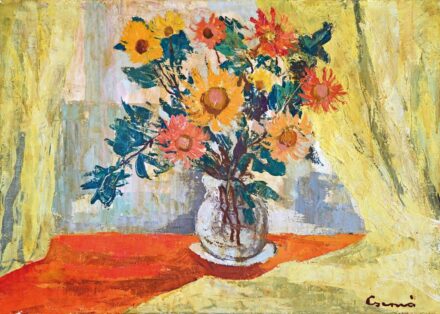Csernó Judit (1925-2000): Virágcsendélet