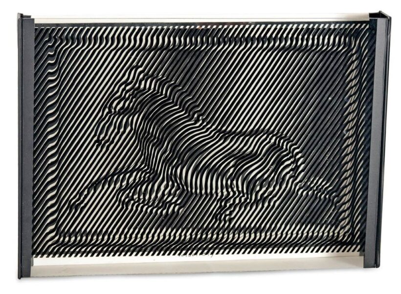 Vasarely, Victor (1906-1997): Zebra - kinetikus kompozíció