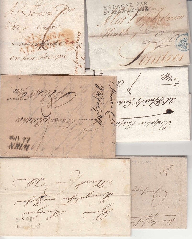 54-744 6 db bélyeg előtti levél