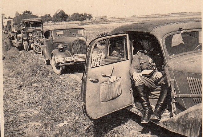 54-1255 1941 12 db német II. világháborus fotók a Lengyel harctérről - Image 2