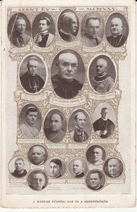 54-1581 1925 Szent év / A magyar püspöki kar és rendfönökök