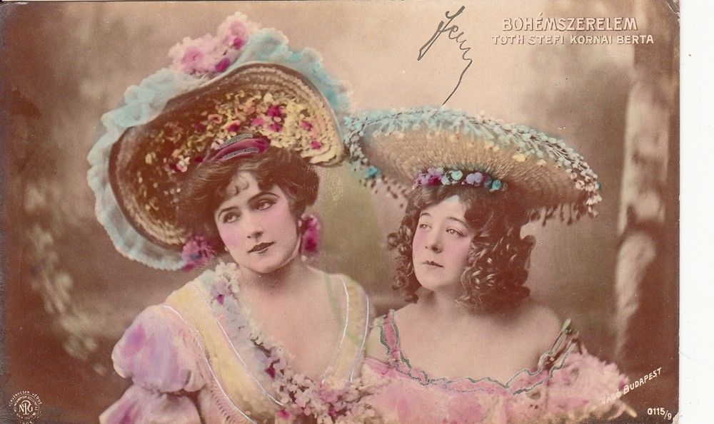 54-1591 "Bohémszerelem" Tóth Stefi és Kornai Berta