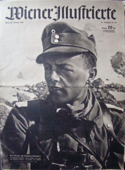 54-1634  1942 "Wiener Illustricrte" c. újság háborus eseményekkel