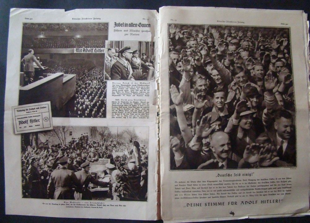 54-1070 1936 " Kölnische Illustricrte Zeitung" c. újság háborus eseményekkel - Image 2
