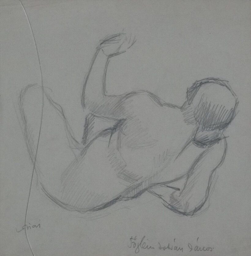Biai-Főglein István (1905 - 1974): Fekvő akt