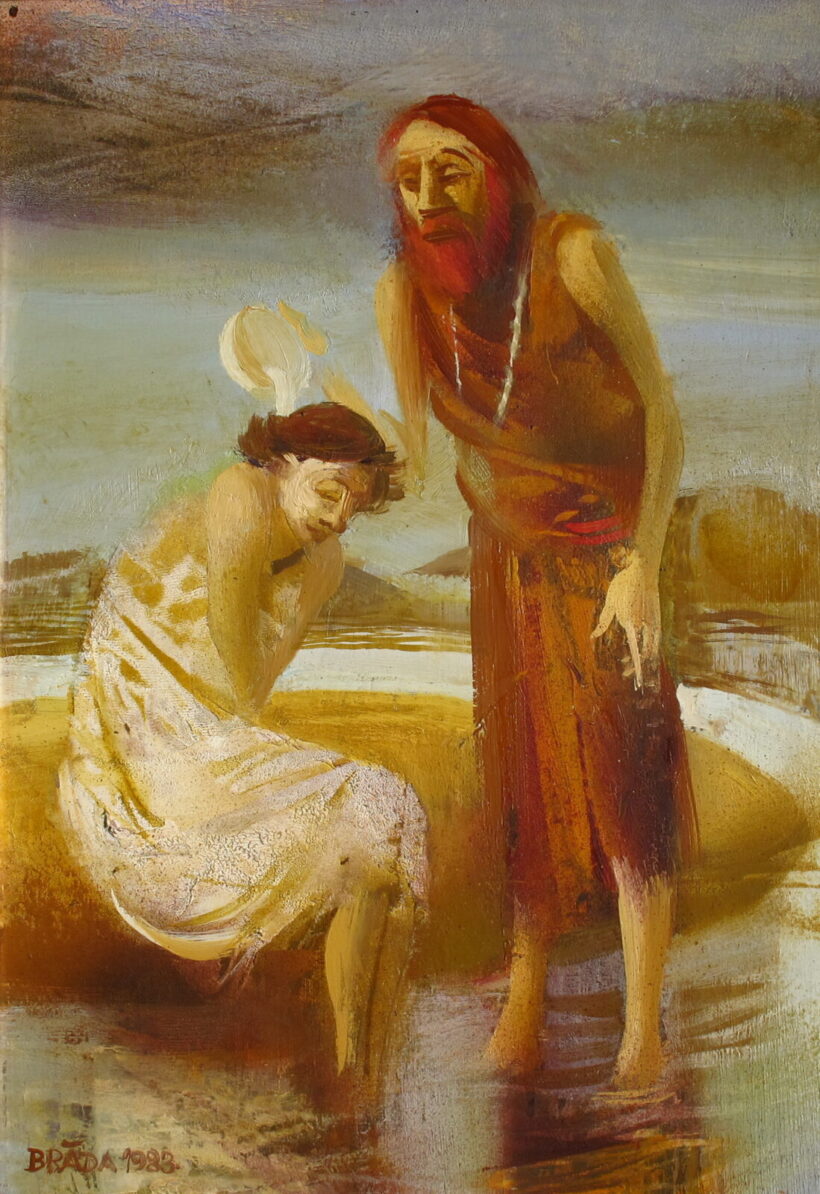 BRÁDA TIBOR ( 1941- ) Keresztelő