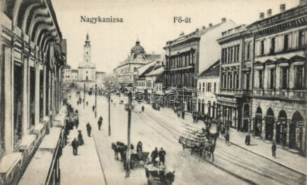 Nagykanizsa, Fő út, üzletek (EK)