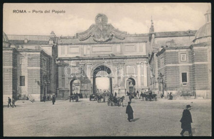 Roma, Rome; Porta del Popolo
