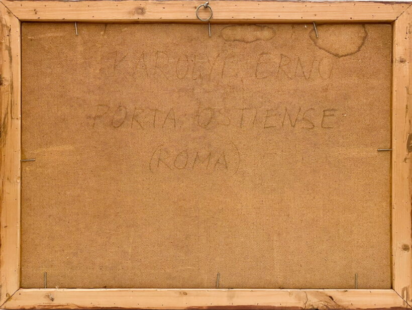 Károlyi Ernő (1923-2016): Porta Ostiense Róma - Image 3