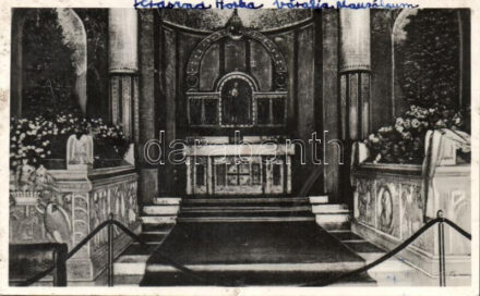 Krasznahorkaváralja, Krásnohorské Podhradie; mauzóleum belső / mausoleum interior