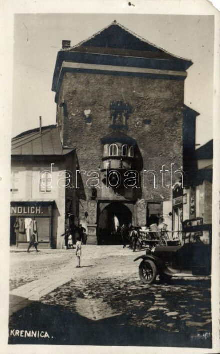 Körmöcbánya, Kremnica; Barbican photo So.Stpl (EM)