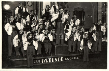 Budapest VII. Café Ostende, Rajkó zenekar