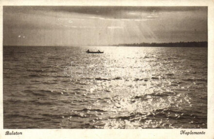 Balaton, naplemente (fl)