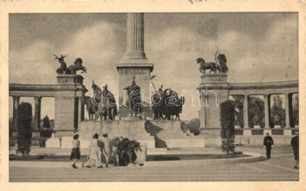 Budapest XIV. Milleniumi emlék, Hősök köve So. Stpl (EK)